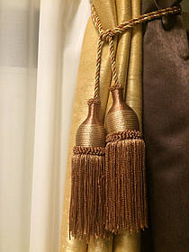 Пензлі для штор, колір світло-коричневий, бежевий Туреччина