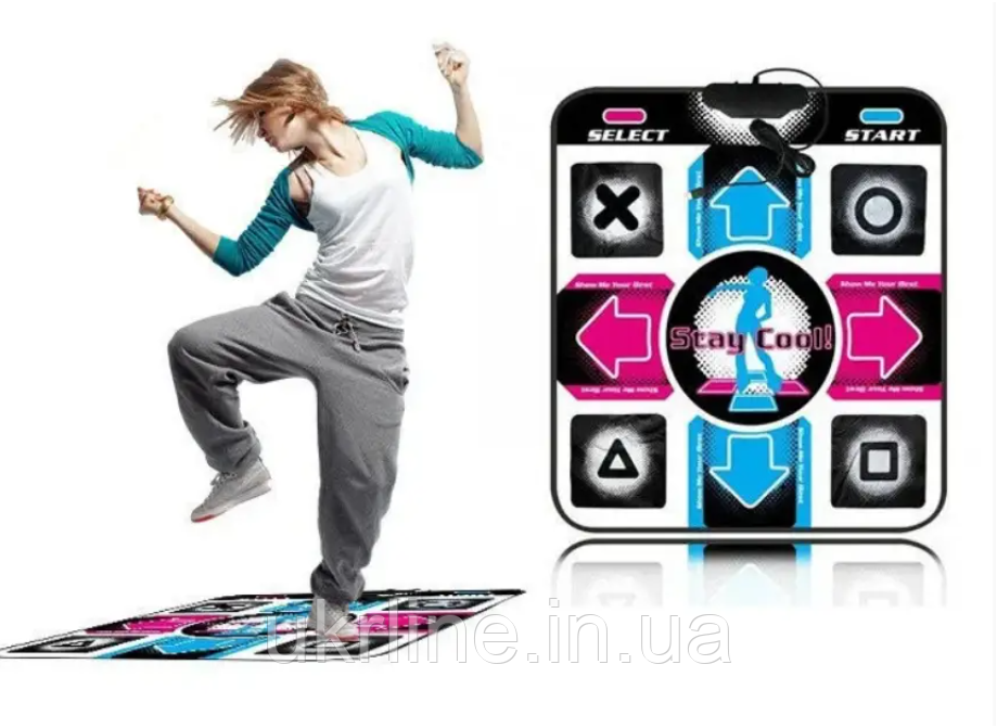 Килимок для танцю DANCE MAT PC+TV, X-treme Dance Pad музичний танцювальний килимок - фото 6 - id-p744991300