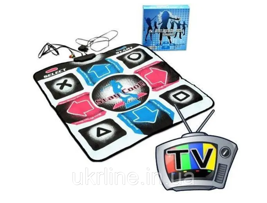 Коврик для танца DANCE MAT PC+TV, X-treme Dance Pad музыкальный танцевальный коврик - фото 7 - id-p744991300