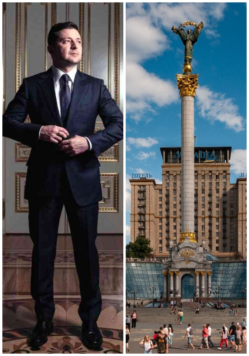 150 х 50 см Володимир Зеленський Президент України Дакімакура Подушка зі знімною наволочкою, фото 1