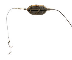 Готовая Оснастка на ледкоре Carp Pro "Flat Method Feeder" №6 30г