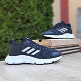 Кросівки чоловічі Adidas Vento чорні текстильні адідас легкі весна літо спортивні, фото 5