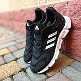 Кросівки чоловічі Adidas Vento чорні текстильні адідас легкі весна літо спортивні, фото 6