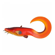 Віброхвост завантажений DAM Effzett Catfish Curl Tail 250мм 220гор (mandarin)
