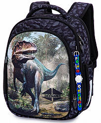 Шкільний рюкзак для хлопчика у школу в 1-4 клас ортопедичний ранець дитячий Динозавр Winner One SkyName R4-415
