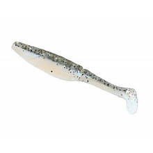 Сілікон їстівний Nomura Gab Shad 75m 3,5g Light Blue Silver Glitter 10шт