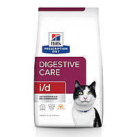 Hill's Prescription Diet i/d Digestive Care корм для кошек с ратройствами желудочно-кишечного тракта (1,5 кг)