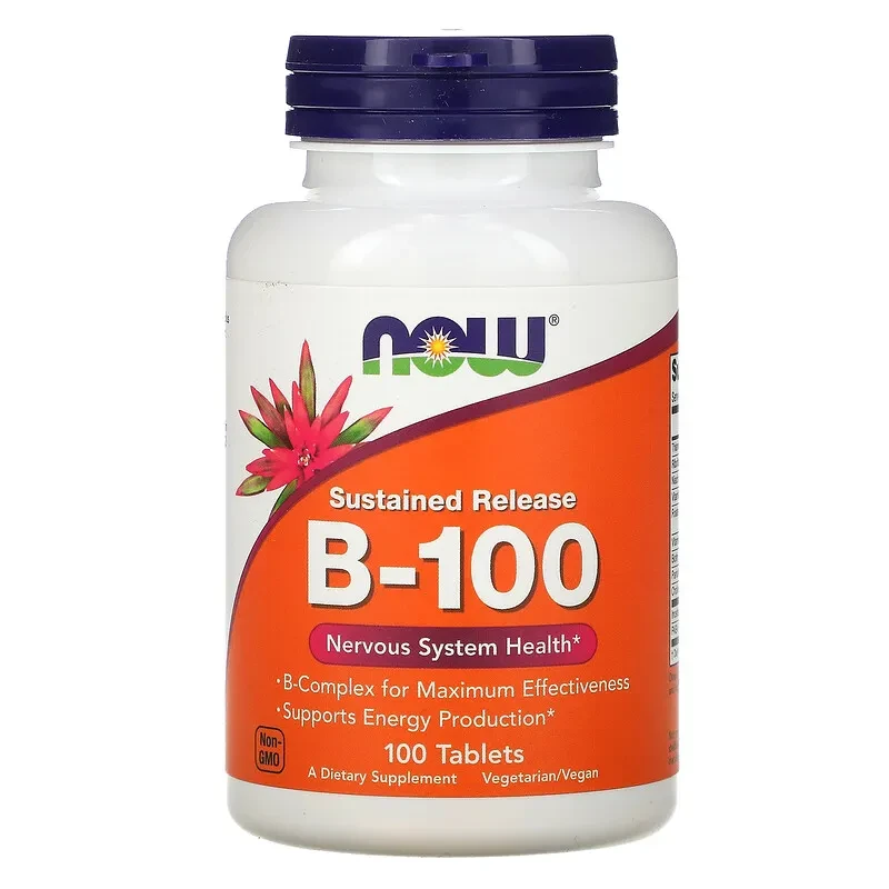 B-100 Now Foods 100 таблеток, фото 1