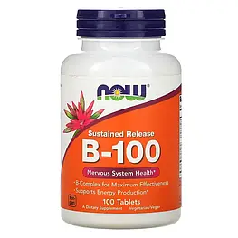 B-100 Now Foods 100 таблеток