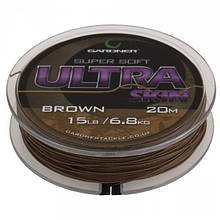 Ввідний Gardner Ultra Skin Brown 20m (35LB (15.9kg)
