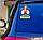 Патріотична наклейка на машину "Українка за кермом" (ЖБ) 20х17 см на авто / автомобіль / машину / скло, фото 2