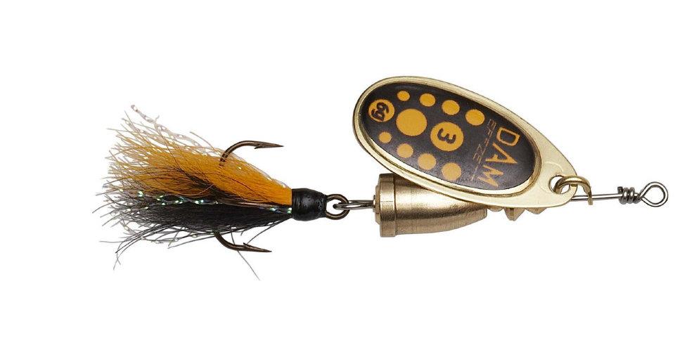 Блисна-вертенька Dam Effzett Executor з бородкою 8гра (blacky)