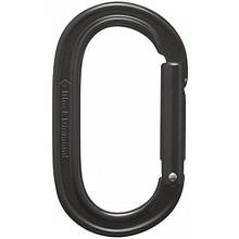 Карабін без муфти Black Diamond Oval Keylock, Black BD 210083