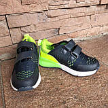 Кросівки дитячі KJ27-2L синій/зелений, фото 3