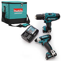 Набор аккумуляторных инструментов Makita CLX201AX6