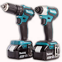 Набор аккумуляторных инструментов Makita DLX2220