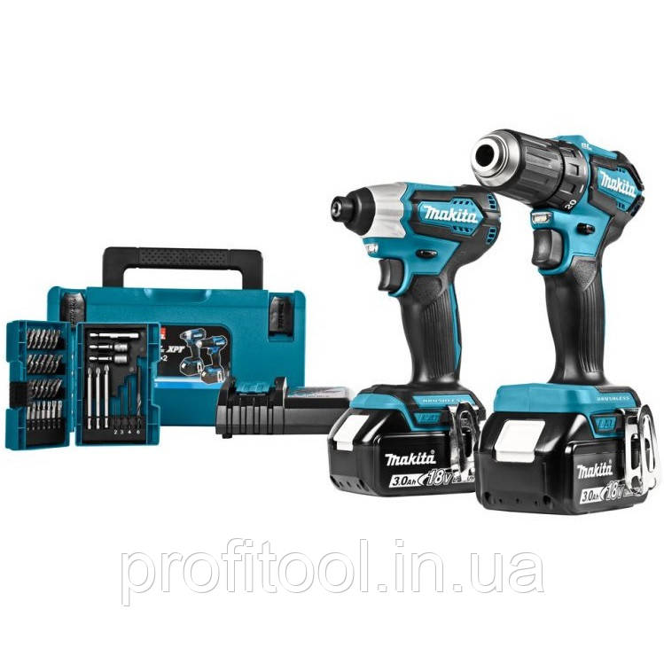 Набір акумуляторних інструментів MAKITA DLX2220JX2