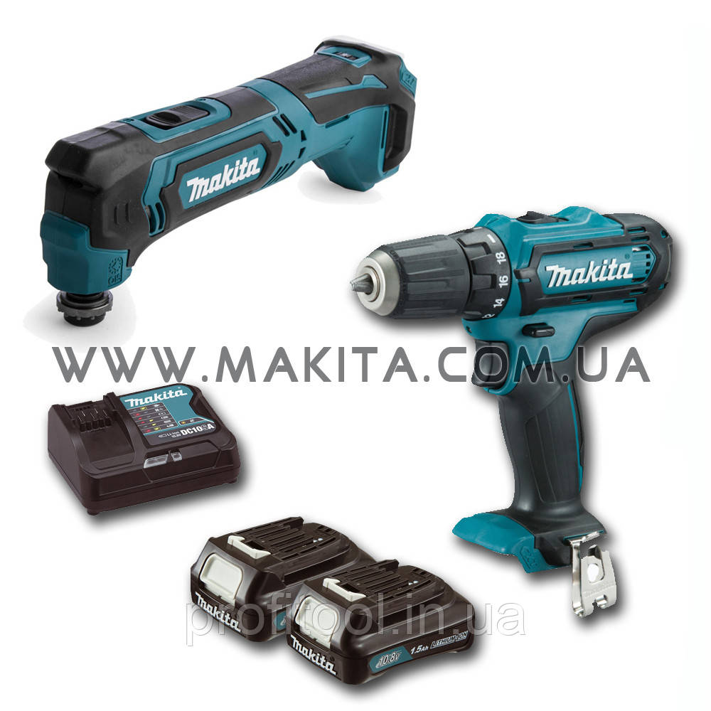 Набір акумуляторних інструментів MAKITA CLX206X1