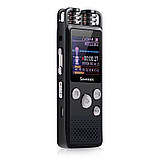 Професійний цифровий диктофон для журналіста Savetek GS-R07 8 Гб (100290), фото 3