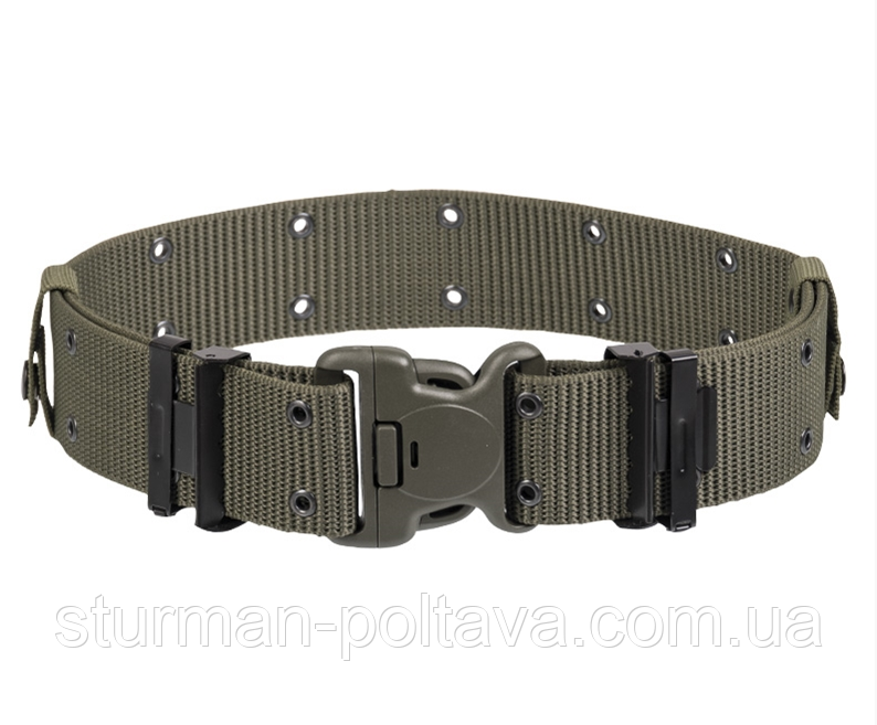 Ремінь розвантажувальний тактичний олива нейлон US LOCHKOPPEL LC2 DURAFLEX® BUCKLE OLIV Німеччина, фото 1