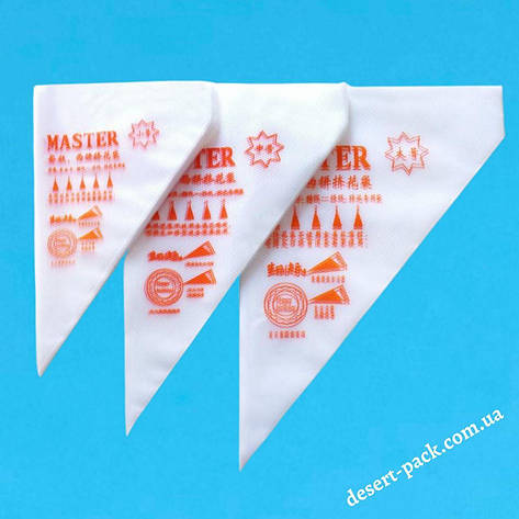 Кондитерські мішки 32х21 см (100 шт.) MASTER “M", фото 1