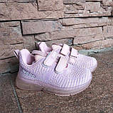 Кросівки KJ23-2P фіолетовий/рожевий (світяться), фото 3