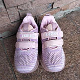Кросівки дитячі KJ23-2P фіолетовий/рожевий (світяться), фото 6