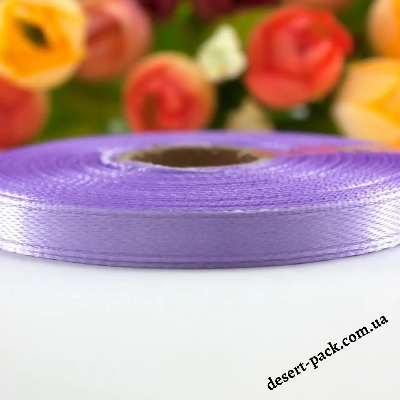 Атласна стрічка 6 мм (23 м.) бузкова