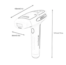 Лазерний фотоепілятор UMATE Home pulsed light T006, епілятор для обличчя і тіла, SLn1, Лазерний фото епілятор UMATE, епілятор