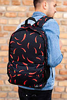Стильный городской рюкзак с внешним карманом и отделением для ноутбука