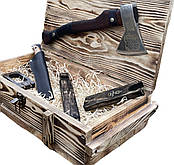 Подарочный набор "Воин" в деревянной коробке, фото 3