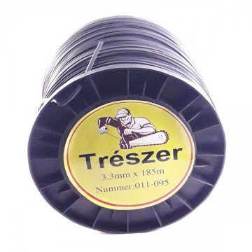 Волосінь для тримера TRÉSZER "зірка" 3.3 мм, 618 м