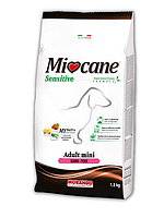 Монопротеиновый сухой корм для собак мелких пород Morando MioCane Морандо Миокан Mini Sensitive Monoprotein,