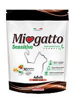 Сухой корм для кошек Morando MioGatto Морандо Миогатто Sensitive Monoprotein, лосось 400 г