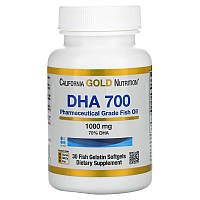 Рыбий жир California GOLD Nutrition "DHA 700" 1000 мг (30 капсул)