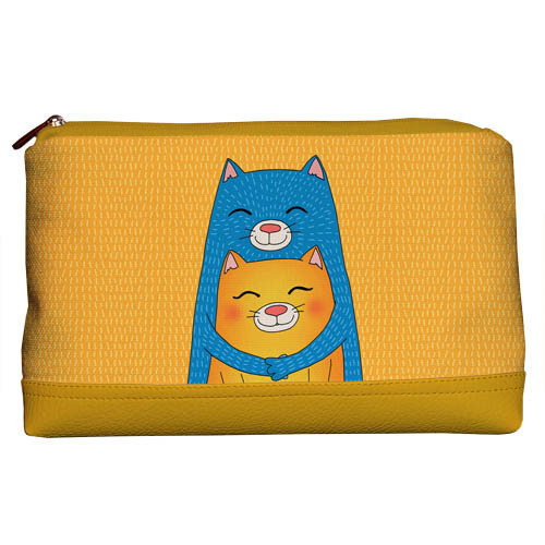 Косметичка дорожня жіноча Lovely Україна - це про любов 26x15x8 см (KK_22U019_ZHL), фото 1