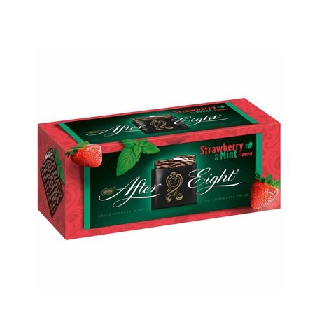 Шоколад чорний After Eight із м'ятною Полуницею Strawberry & Mint 200 г Німеччина