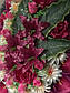 Вінок траурний зі штучних квітів (Маска No3), розмір 145*90 см, доставка по Україні, фото 6