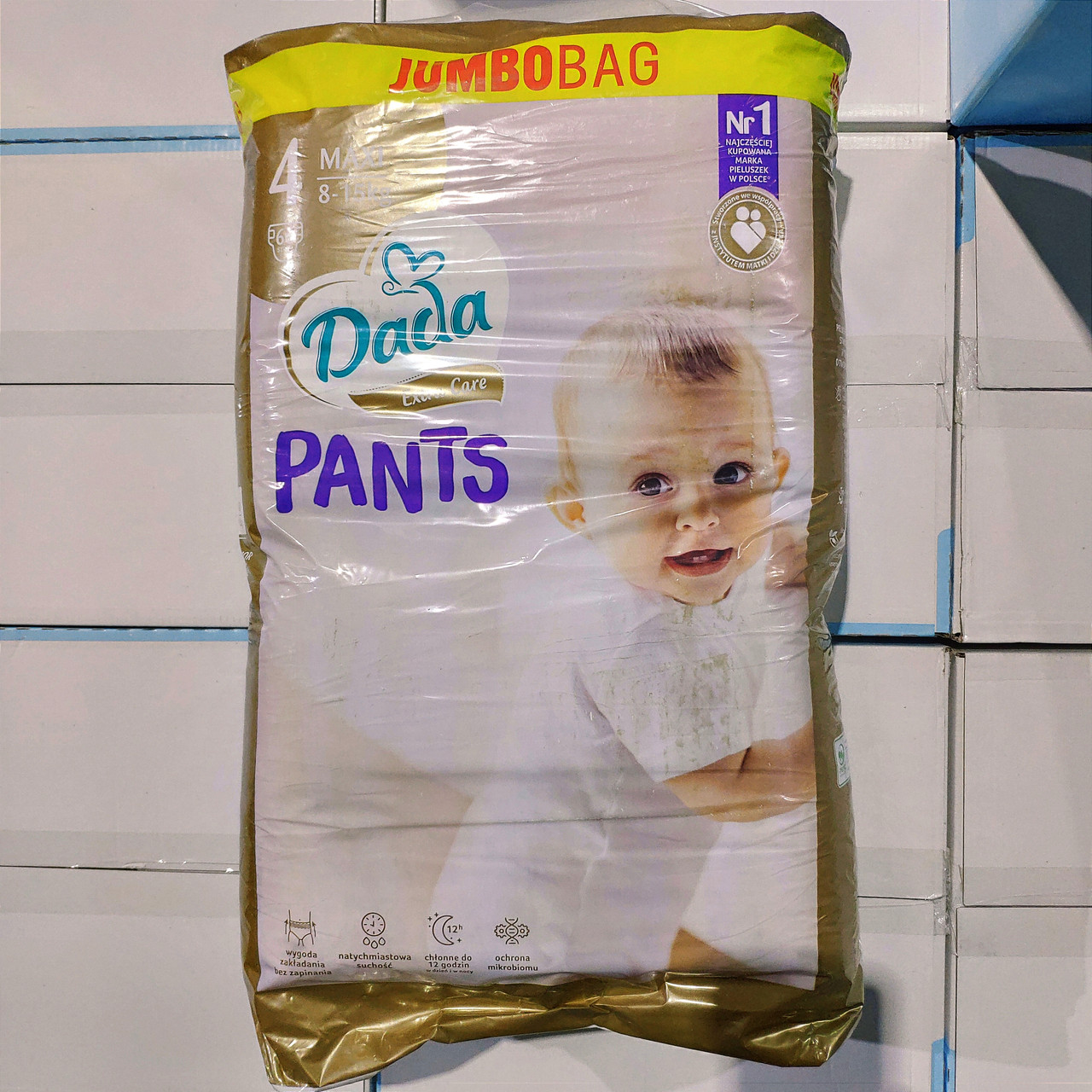 Подгузники - трусики Dada Pants 4 (8-15кг) 66шт БОЛЬШАЯ ПАЧКА