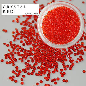 Хрустальна крихта, кристал піксі, Crystal Pixie, 100 шт./пач. червоний