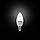 Лампа світлодіодна LED C37, E14, 5Вт, 150-300В, 4000K, 30000ч, гарантія 3роки. (Свічка) INTERTOOL LL-0152, фото 2