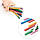 Комплект кольорових перламутрових клейових стрижнів 11.2 мм*200мм, 12шт INTERTOOL RT-1035, фото 4