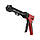 Пістолет для видавлювання силікону 1300 Н Проф, посилений пластик, 2 режими, аквастоп INTERTOOL HT-0028, фото 7