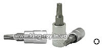 Головка с битой звезда TORX 1/4" 37мм TH10 "KING ROY" (31954-TH10) с отверствием