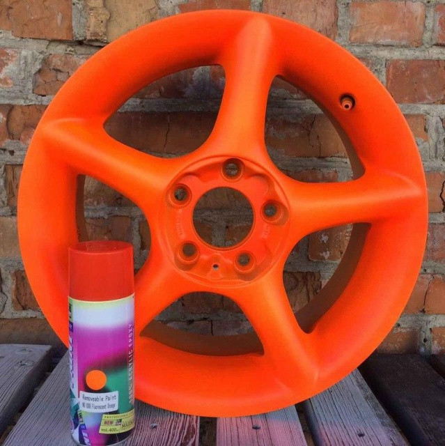 Фарба рідка гума 400ml оранжевий металік "Belife" R1006