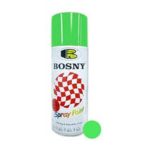 Краска зеленая - лист 400ml "Bosny" №27