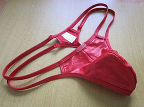 Винілові чоловічі стрінги Ostin, фото 4