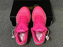 Кобі 10 баскетбольні Кросівки NIKE Kobe X чоловічі рожеві, фото 3