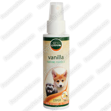 Ecogroom Vanilla Спрей-парфюм с ароматом ванили для хорьков и щенков. Экогрум - 100 мл - фото 1 - id-p1604469184