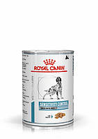 Royal Canin SENSITIVITY CONTROL консерви для собак при харчовій алергії 420 г